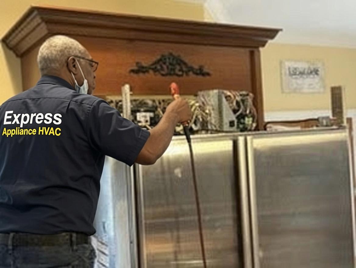 Expensive refrigerator condenser replacement repair Chicago